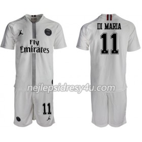 Fotbalový Dres Paris Saint-Germain Di Maria 11 Jodan Bílá Dětské Alternativní 2018/19